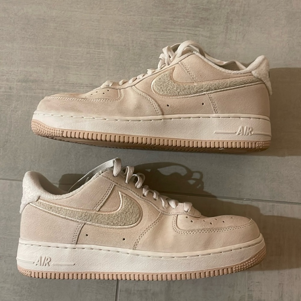 Nike air force ones women’s size 9.5 cream